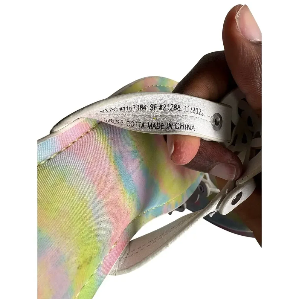 DV by Dolce Vita Cotta Tie Dye Thong Sandals SZ 3